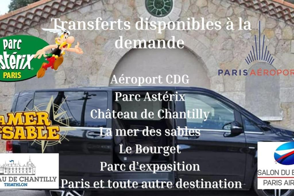 Cosy Proche De Roissy Cdg Paris, Parc Asterix I Aeroville I Parc Des Expo I Villepinte *